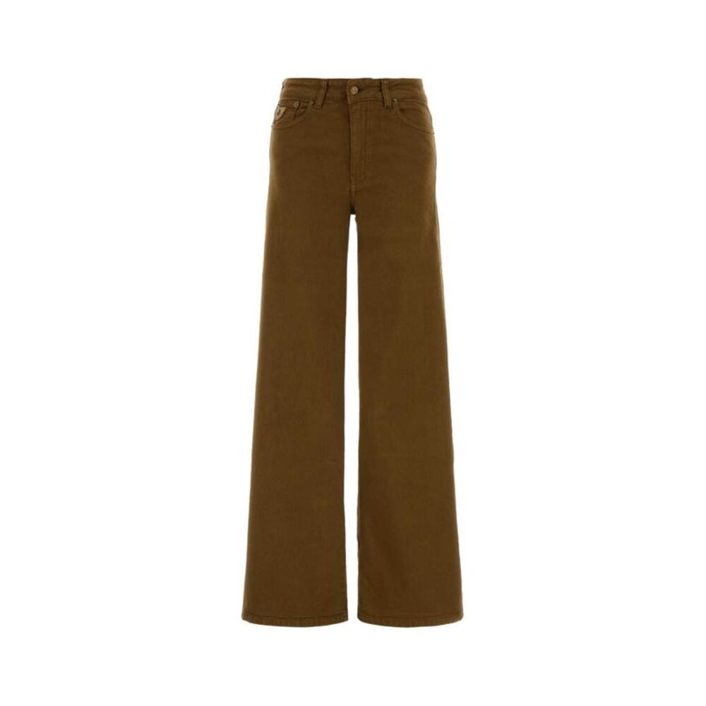 Lois Women Mud Stretch Cotton Palazzo Pant
